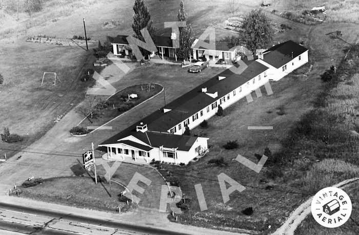 Revere Motel - 1963 Aerial (newer photo)